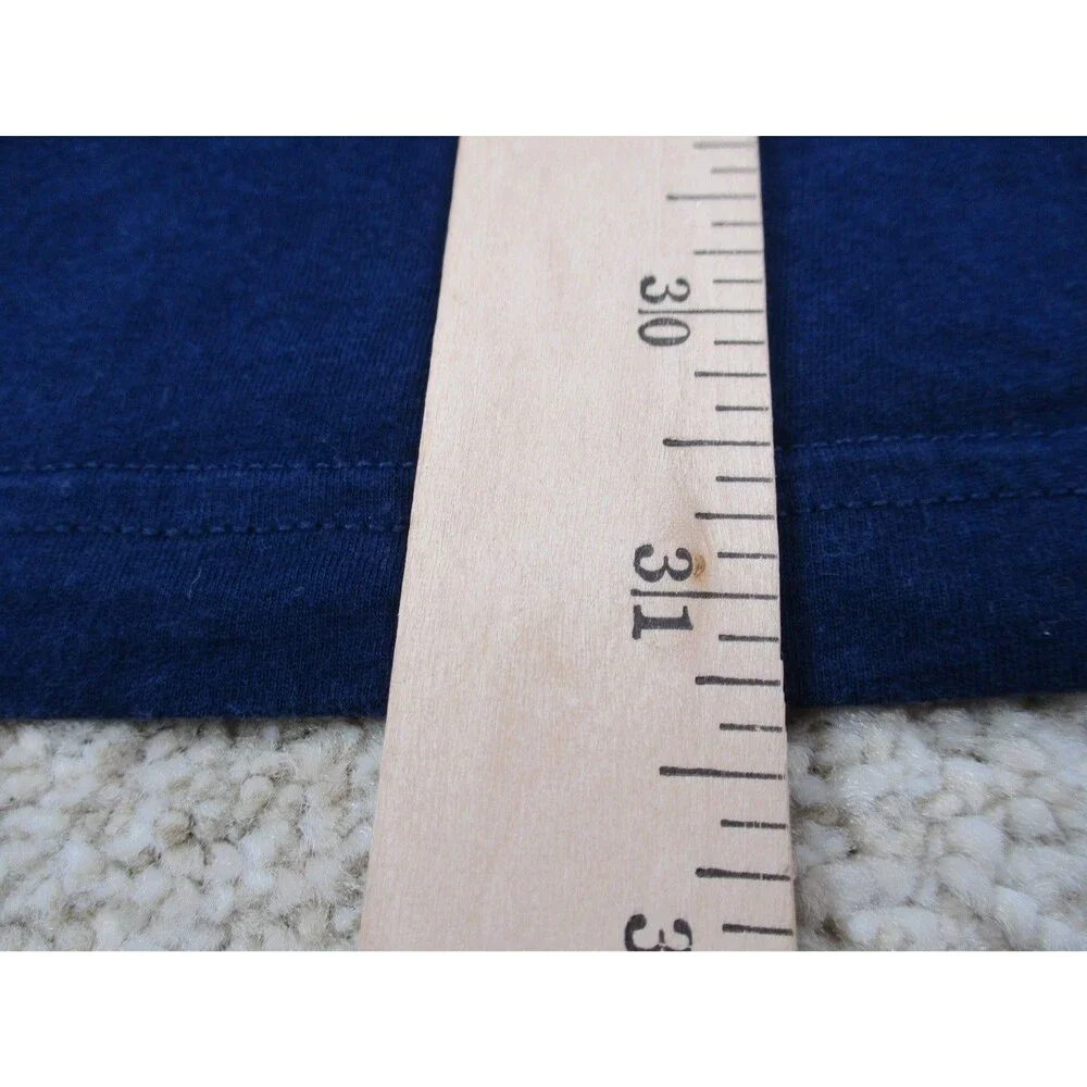 Patagonia Shirt Mens 2XL Slim Fit Blue Organic Cotton Tee Crew Neck Short Sleeve - Picture 13 of 15